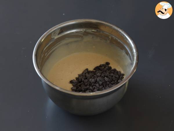 Pfannkuchen mit Äpfeln ohne Zuckerzusatz - Zubereitung Schritt 3