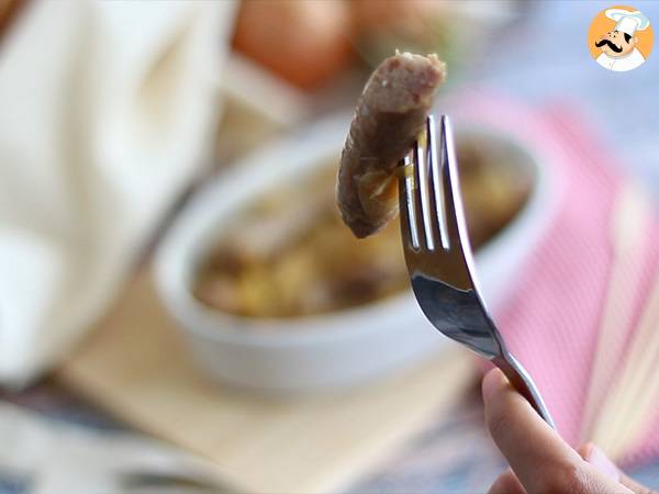 Würste mit Weißwein - Zubereitung Schritt 4