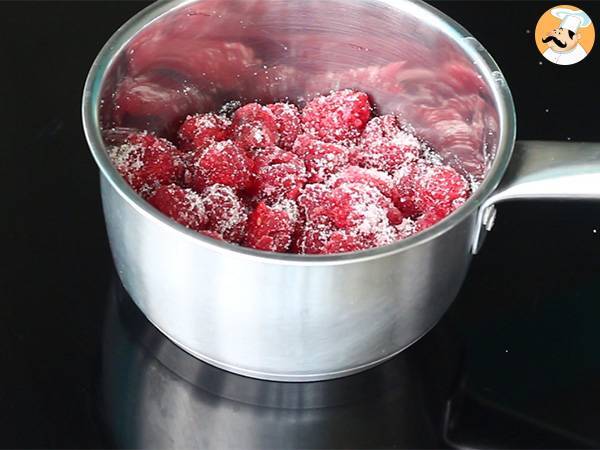 Himbeerschaum - Zubereitung Schritt 1