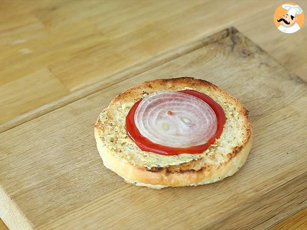 Einfache und schnelle Burger - Zubereitung Schritt 4