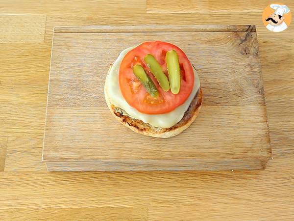 Einfache und schnelle Burger - Zubereitung Schritt 5