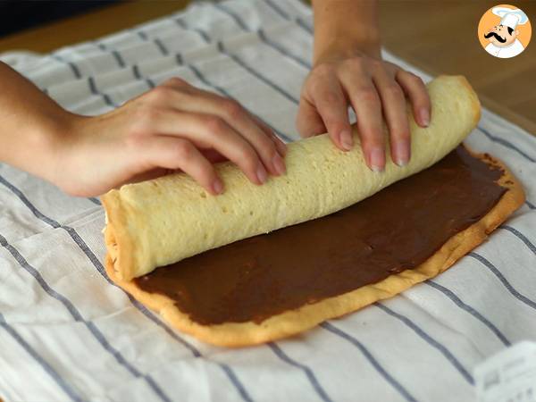 Nutella-Rollkuchen - Zubereitung Schritt 6