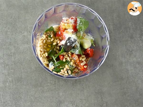 Rote Pesto-Sauce - Zubereitung Schritt 1