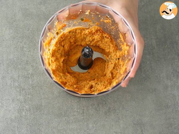 Rote Pesto-Sauce - Zubereitung Schritt 2