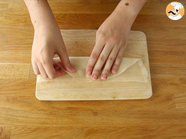 Samoussas mit Äpfeln und Zimt - Zubereitung Schritt 2