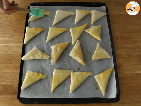 Samoussas mit Äpfeln und Zimt - Zubereitung Schritt 5