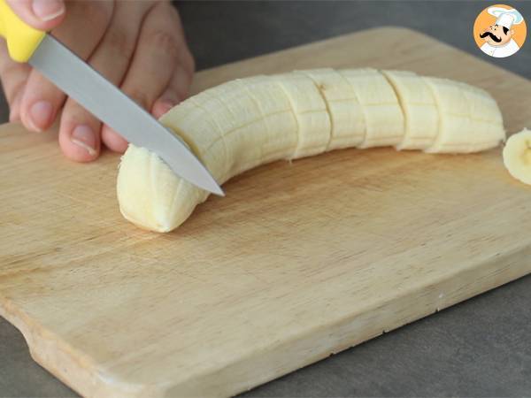 Veganer Milchshake mit Bananen - Zubereitung Schritt 1