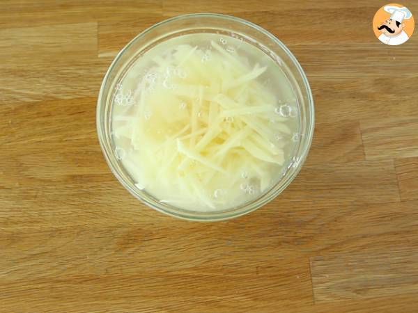 Salpicão - Brasilianischer Salat - Zubereitung Schritt 2