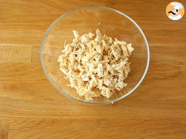 Salpicão - Brasilianischer Salat - Zubereitung Schritt 4