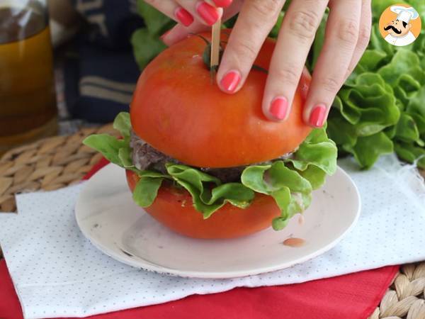 Tomaten-Burger - Zubereitung Schritt 4