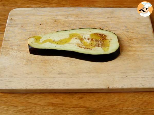 Auberginenbrötchen mit Parmigiana - Zubereitung Schritt 1