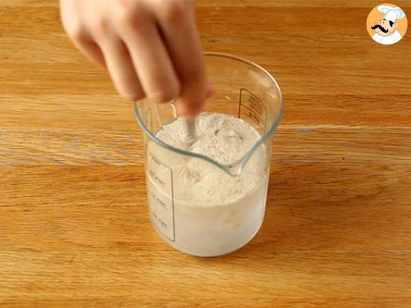 Bretzel mit Mozzarella und Rosmarin - Zubereitung Schritt 1