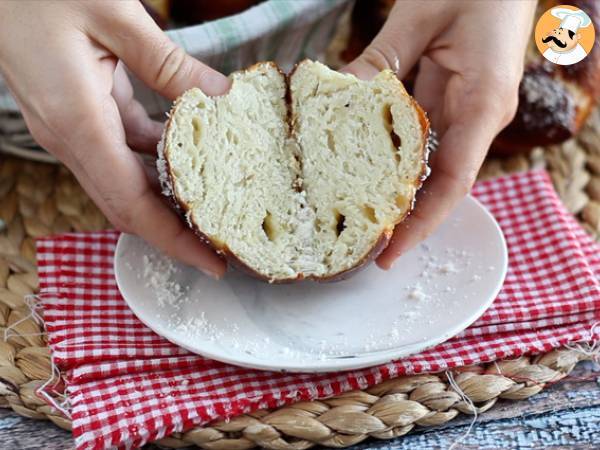 Bretzel mit Mozzarella und Rosmarin - Zubereitung Schritt 8