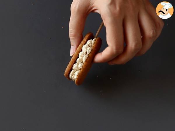 Eiscreme-Sandwiches mit Spekulatius - Zubereitung Schritt 5