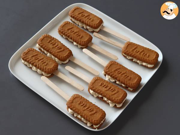 Eiscreme-Sandwiches mit Spekulatius - Zubereitung Schritt 6