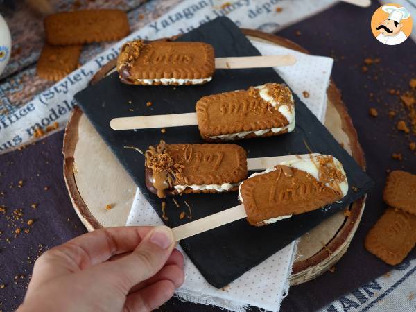 Eiscreme-Sandwiches mit Spekulatius - Zubereitung Schritt 10