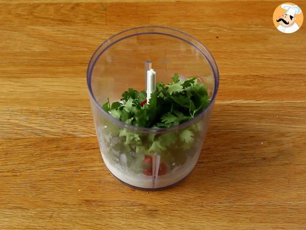 Austern-Ceviche: Tigerleche und Passionsfrucht - Zubereitung Schritt 2