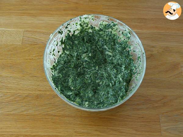 Einfache Spinatbouletten - Zubereitung Schritt 2