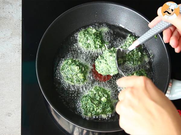 Einfache Spinatbouletten - Zubereitung Schritt 3