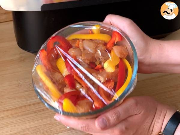 Fajitas im Air Fryer: Köstliche Füllung in kürzester Zeit! - Zubereitung Schritt 3