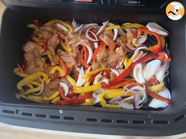 Fajitas im Air Fryer: Köstliche Füllung in kürzester Zeit! - Zubereitung Schritt 4