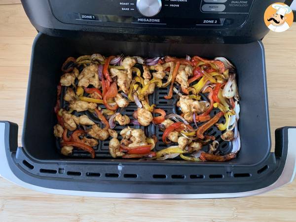 Fajitas im Air Fryer: Köstliche Füllung in kürzester Zeit! - Zubereitung Schritt 5