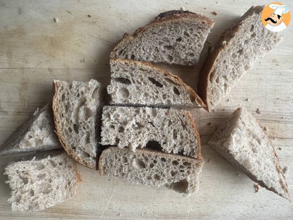 Im Air Fryer gebratener Camembert, der schön flüssig ist! - Zubereitung Schritt 1