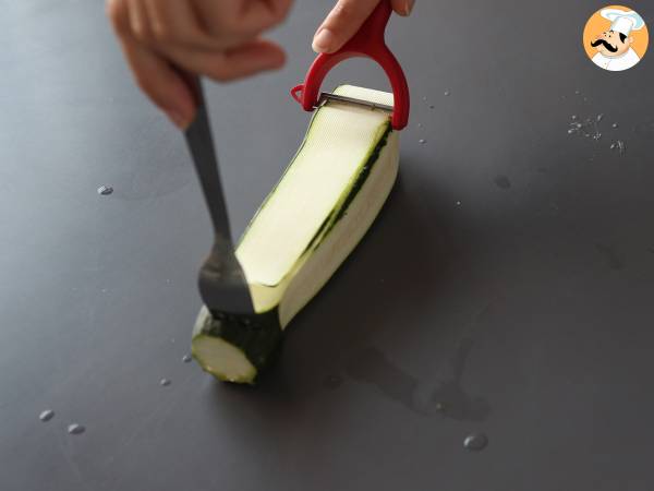 Zucchinispieße mit einer köstlichen, würzigen asiatischen Sauce - Zubereitung Schritt 2