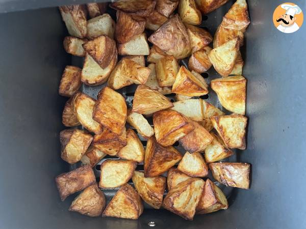 Pellkartoffeln in der Heißluftfritteuse - Zubereitung Schritt 4