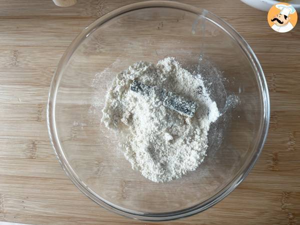 Zucchinifrites im Air Fryer - Zubereitung Schritt 4