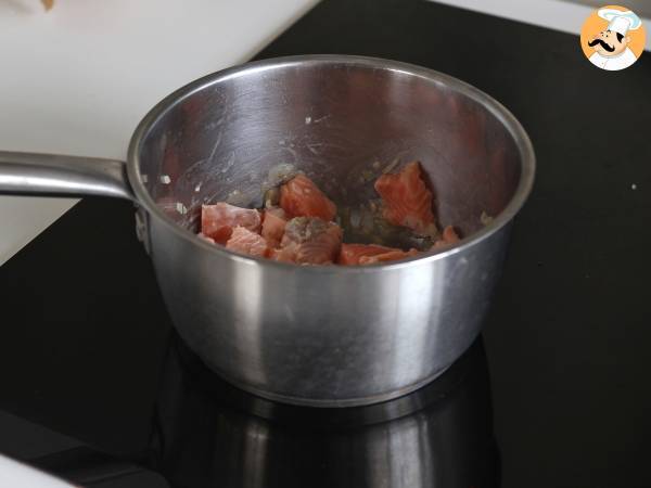 Herzhaftes Lachsragout - Zubereitung Schritt 2