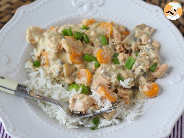 Herzhaftes Lachsragout - Zubereitung Schritt 9