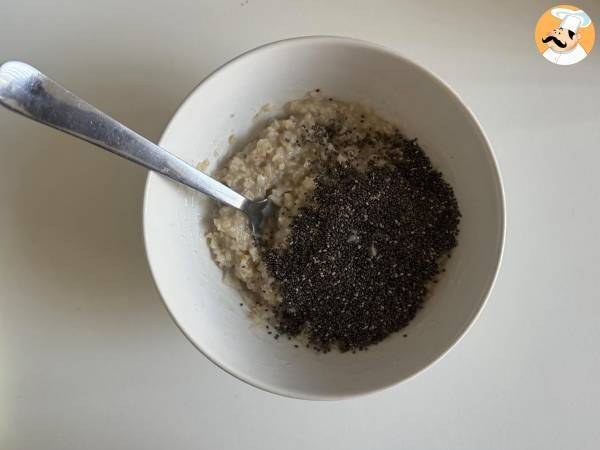 Overnight oat rote Früchte und Schokolade, ein gesundes und sättigendes Frühstück! - Zubereitung Schritt 2