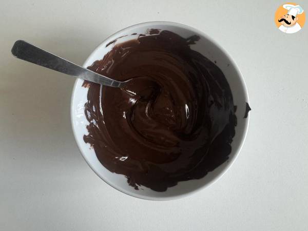 Overnight oat rote Früchte und Schokolade, ein gesundes und sättigendes Frühstück! - Zubereitung Schritt 4