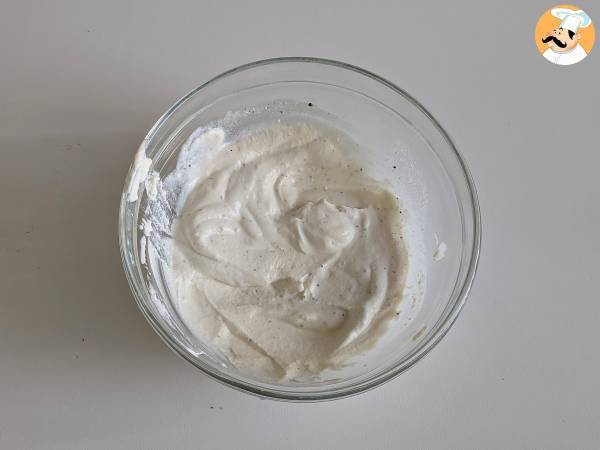 Rote-Bete-Crepes-Rollen mit Ricotta und Rucola - Zubereitung Schritt 5