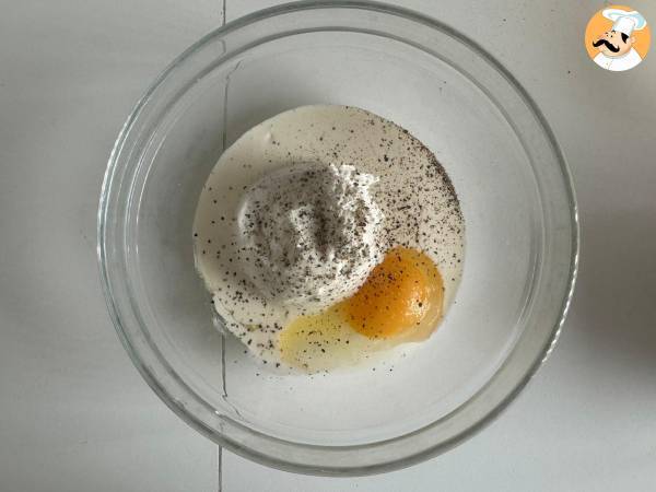 Mini-Blätterteigtaschen mit Spinat und Ziegenkäse - Zubereitung Schritt 2