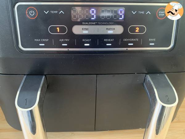 Kastanien in der Heißluftfritteuse geröstet - Zubereitung Schritt 4