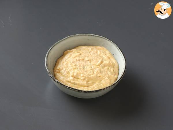 Cremige Kürbis- und Feta-Pastete mit einem Hauch von Honig - Zubereitung Schritt 5