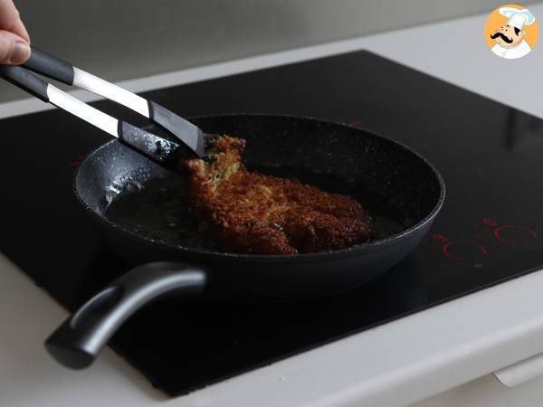 Aubergine mit Paniermehl paniert Panko façon katsu japanisches Curry, aber vegetarisch - Zubereitung Schritt 10