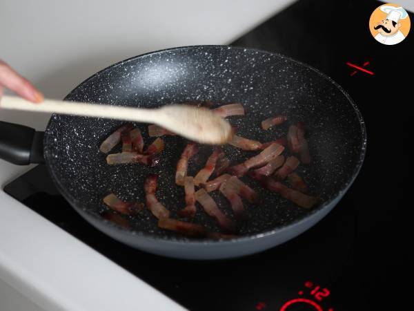 Spaghetti alla carbonara, das echte italienische Rezept! - Zubereitung Schritt 3