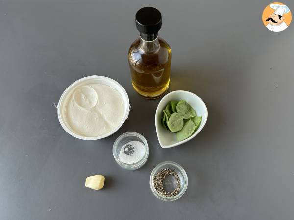 Nudeln mit Ricottacreme und Basilikum - Zubereitung Schritt 2