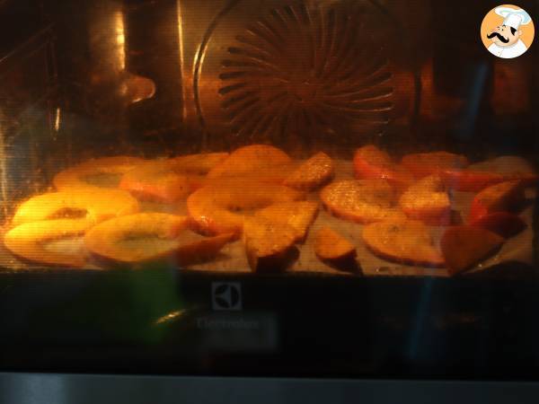 Kürbis-Tatin mit Ziegenkäse und Honig - Zubereitung Schritt 5