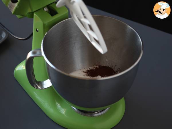 Schokoladen- und Kokosnussdessert, zartschmelzend und knackig! - Zubereitung Schritt 7