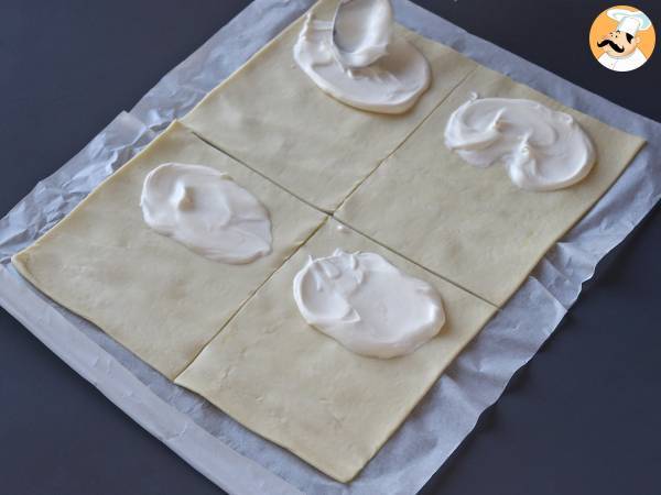 Blätterteigpastete mit Käse: Ein supereinfaches Rezept für eine leckere Mahlzeit - Zubereitung Schritt 2