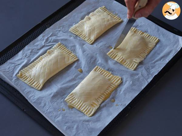 Blätterteigpastete mit Käse: Ein supereinfaches Rezept für eine leckere Mahlzeit - Zubereitung Schritt 6