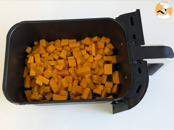 Kürbisfrikadellen in der Fritteuse - Zubereitung Schritt 2