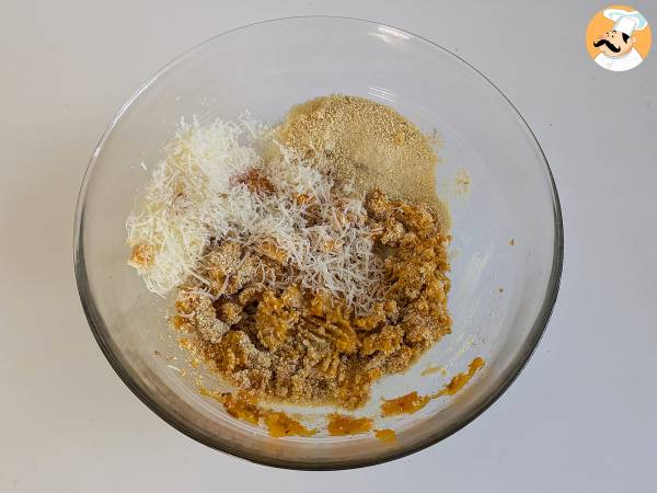 Kürbisfrikadellen in der Fritteuse - Zubereitung Schritt 3