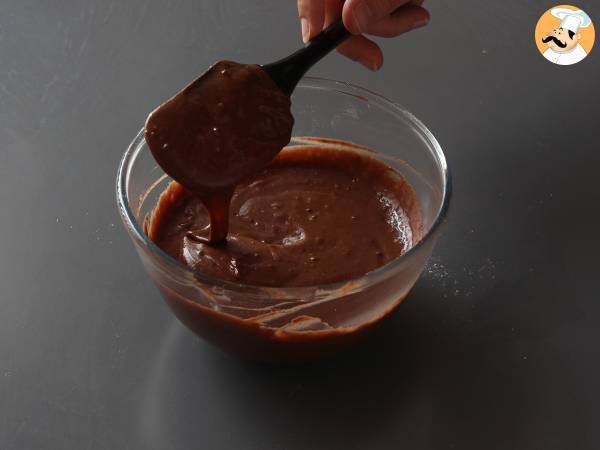 Die besten Schokoladenmuffins: riesig und saftig - Zubereitung Schritt 3