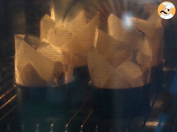 Die besten Schokoladenmuffins: riesig und saftig - Zubereitung Schritt 9