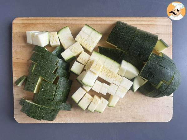 Wie kann man Zucchini im Air Fryer kochen? - Zubereitung Schritt 1